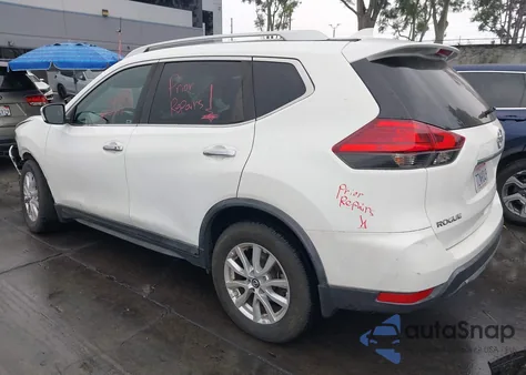 2017 Nissan Rogue Sv z USA, uszkodzony, nr VIN KNMAT2MT7HP591684